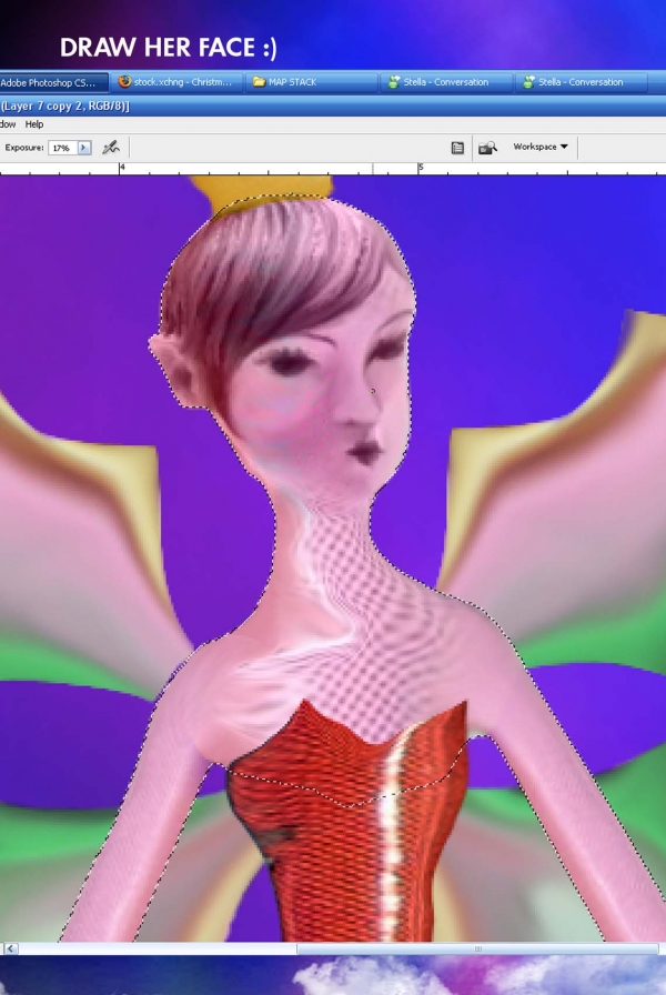 Creation of Fairie Dream: Step 10
